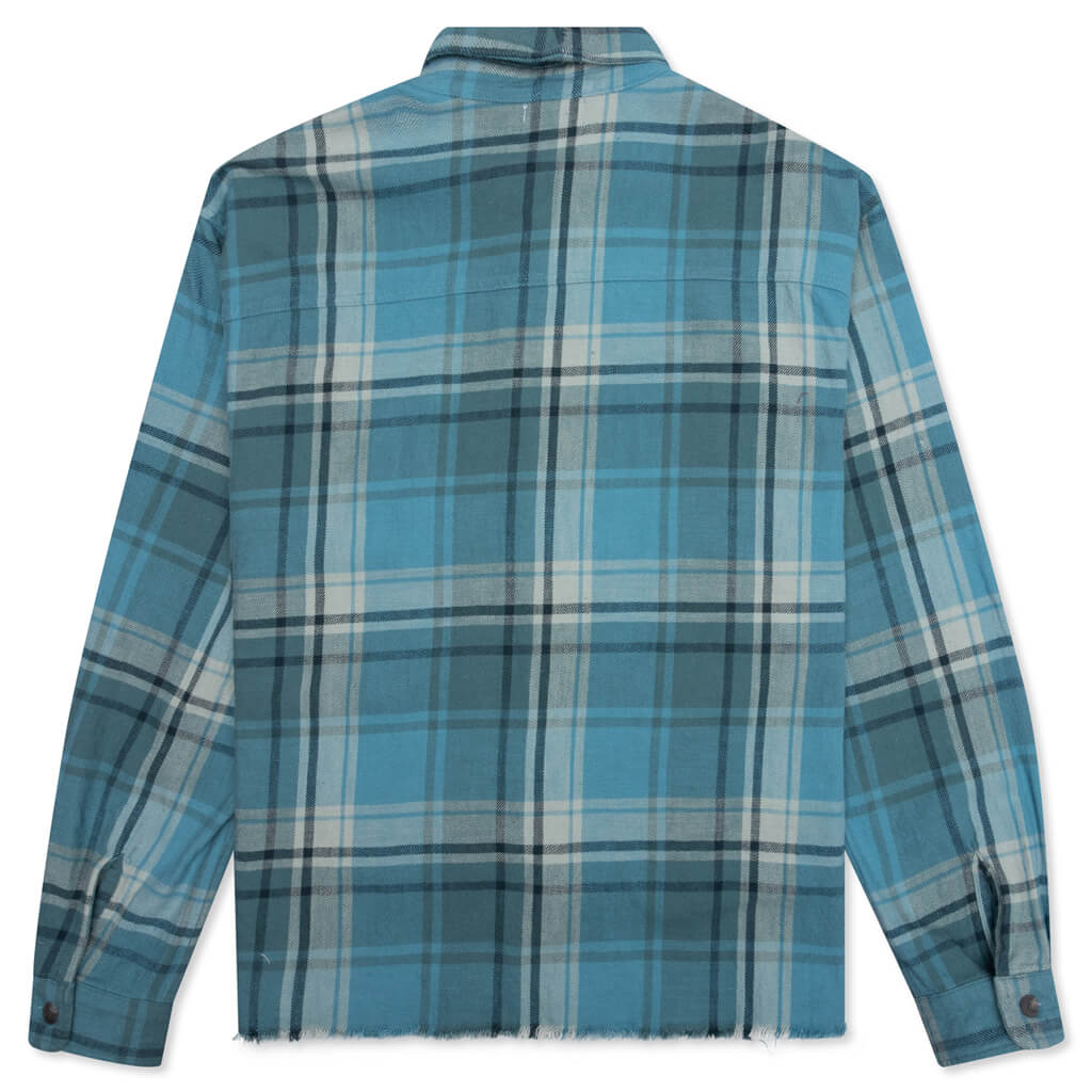 Hemi Oversized Shirt - Oceana Check