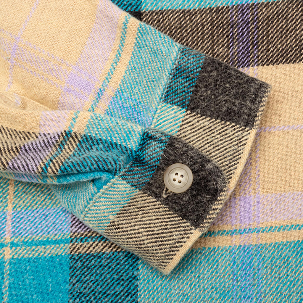 Hemi Oversized Shirt - Santa Fe Plaid