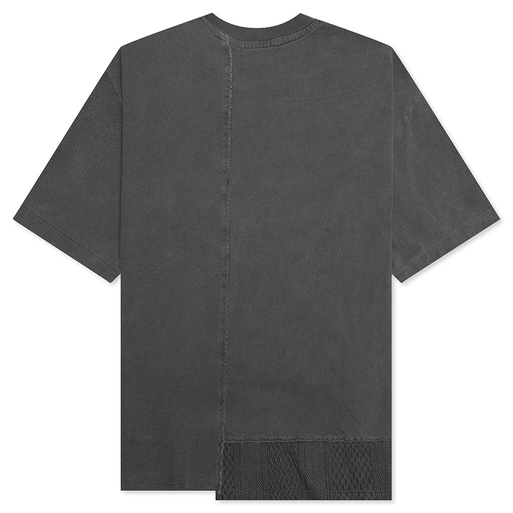 New Reconstructed S/S Tee - Washed Black