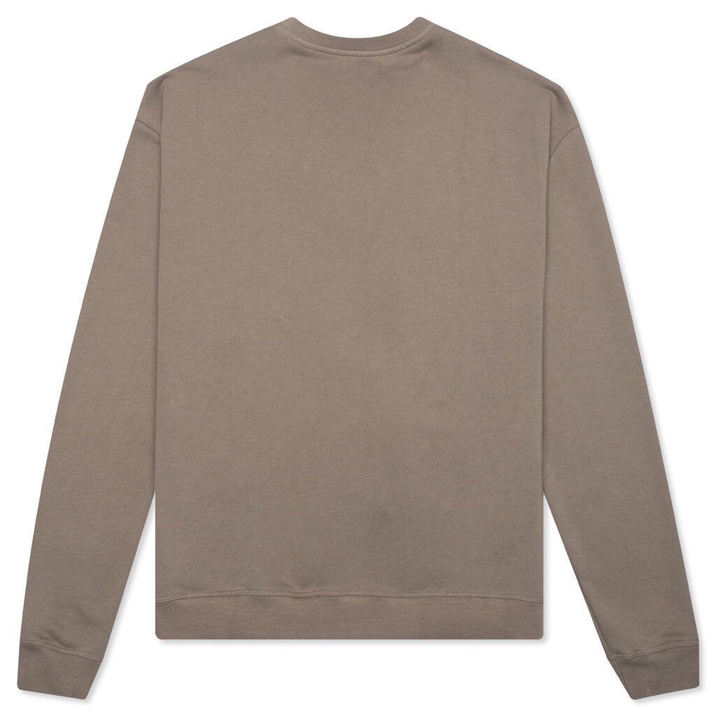 Oversized Crewneck Pullover - Dust
