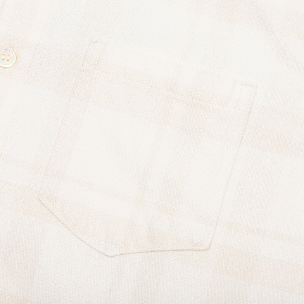 Sly Straight Hem - Papyrus Check