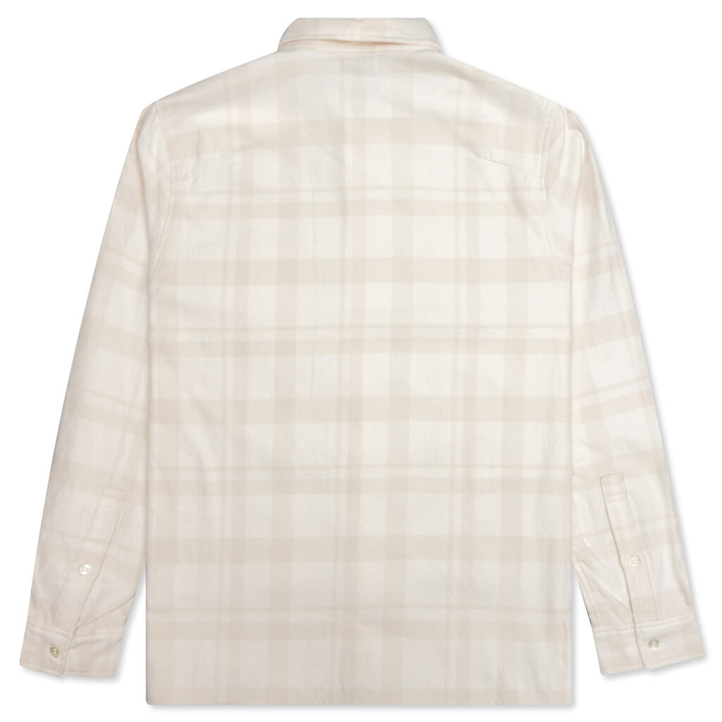 Sly Straight Hem - Papyrus Check