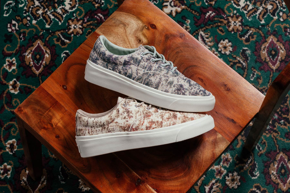 Converse x John Elliott Skid Grip Ox - Antique White/Brown