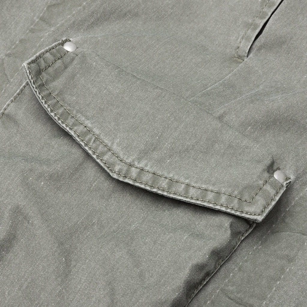 Cotton Poplin Frame II Cargo Pants - Olive