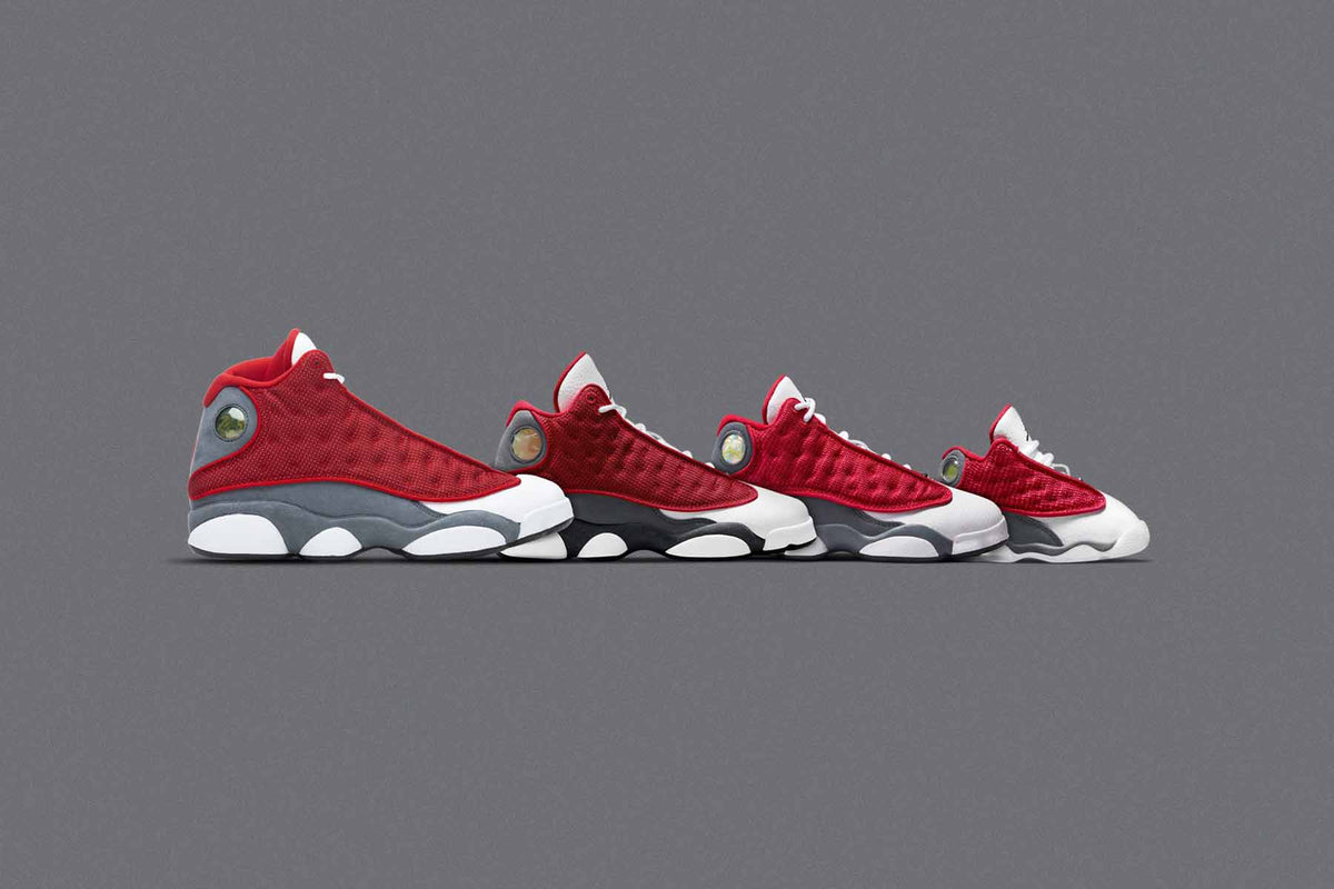 Air Jordan 13 Retro (GS) - Gym Red/Flint Grey