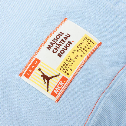 Jordan x Maison Chateau Rouge Fleece Hoodie - Celestine Blue