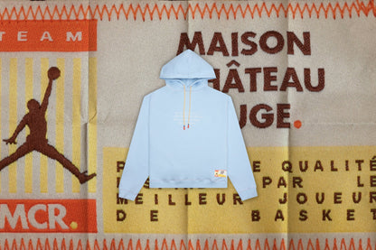 Jordan x Maison Chateau Rouge Fleece Hoodie - Celestine Blue