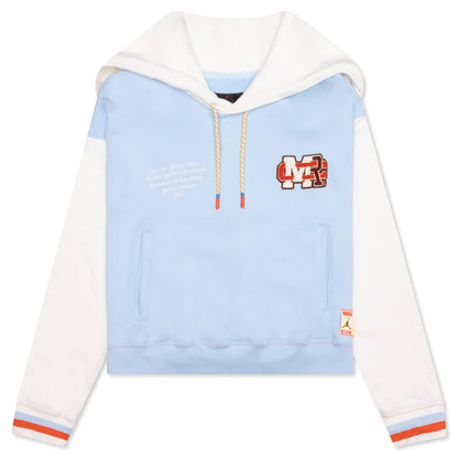 Jordan x Maison Chateau Rouge Women's Fleece Top - Celestine Blue/Sail