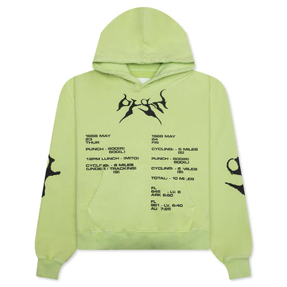 Journal Hoodie - Slime