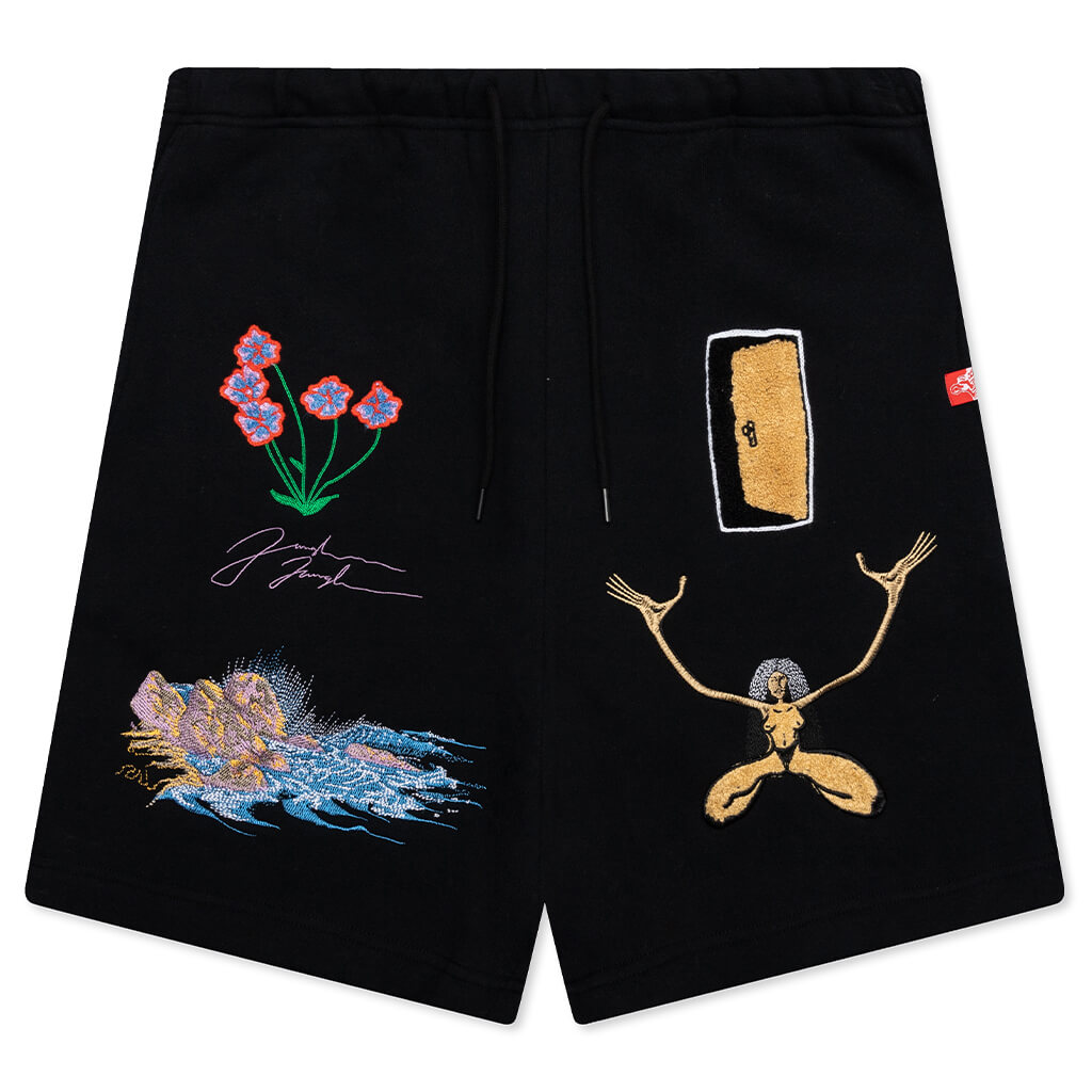 Exit Through The Back Shorts - Black