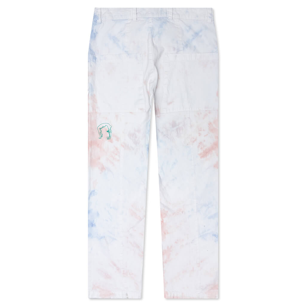 Growth Connection Change Minimal Tie Dye Work Pants - Multi