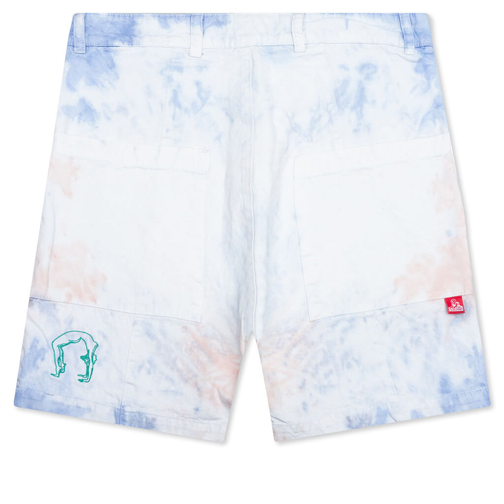 Growth Connection Change Minimal Tie Dye Work Shorts - Multi