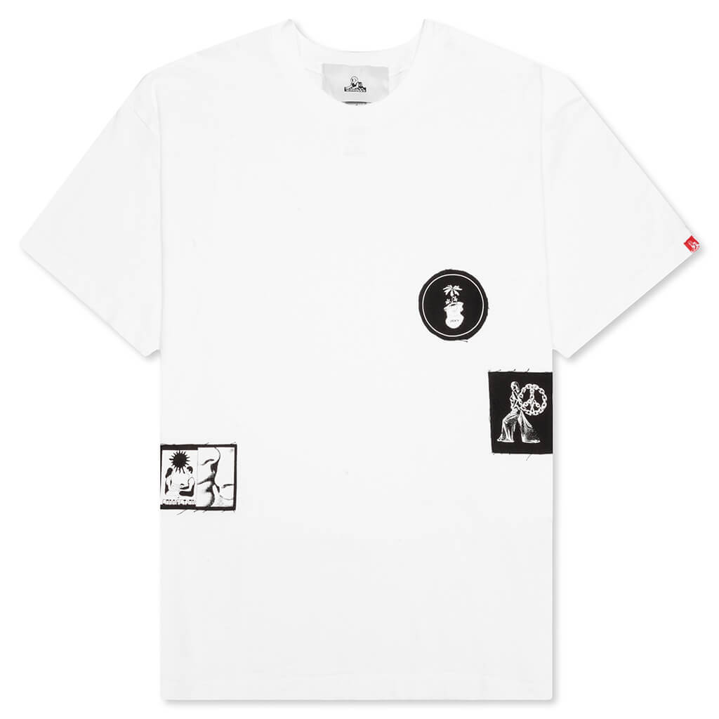 Patches Tee - White