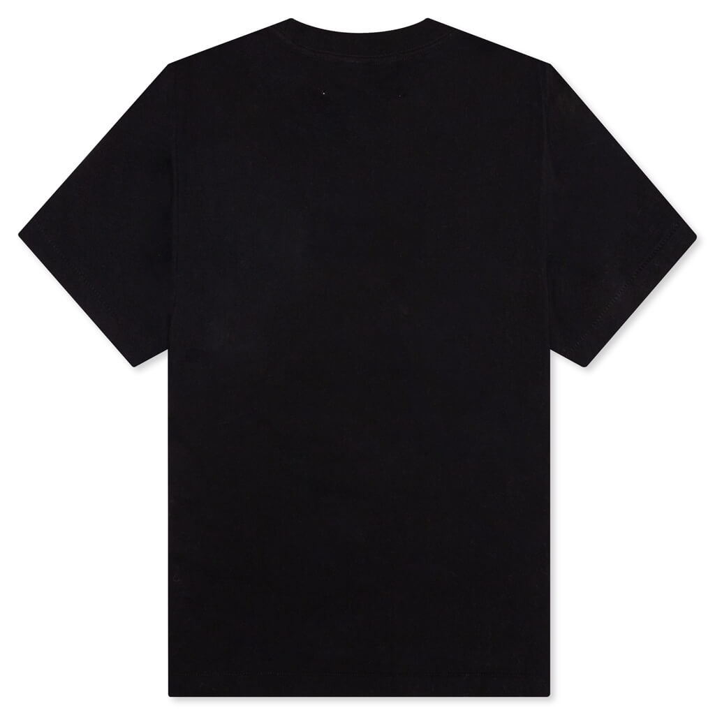 Please Don't Step My Rainbow Tee - Black
