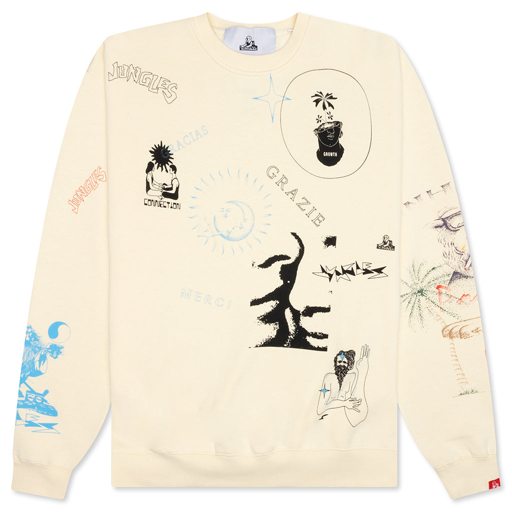 Test Print Crewneck - Birch