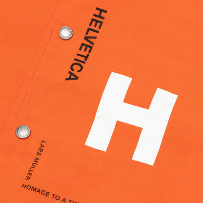 Helvetica Reversible Blouson - Orange/Black