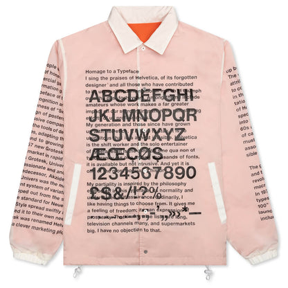 Helvetica Reversible Blouson - Orange/Black
