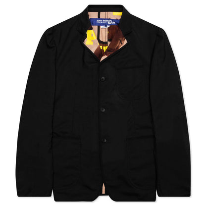 Playboy Jacket - Black/Charcoal