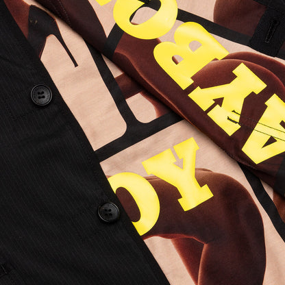 Playboy Jacket - Black/Charcoal