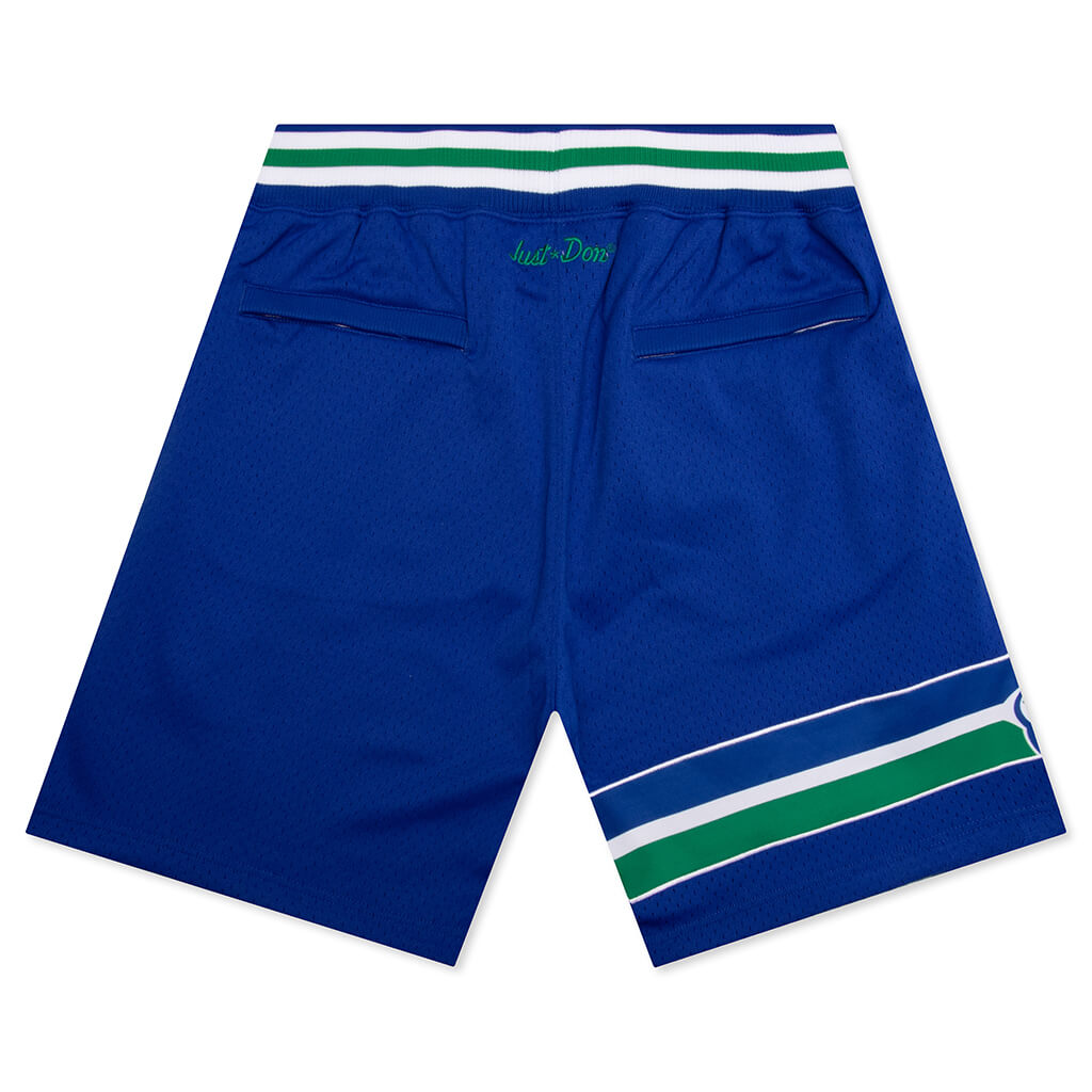 NFL Throwback  Seahawks Shorts  - Royal Blue