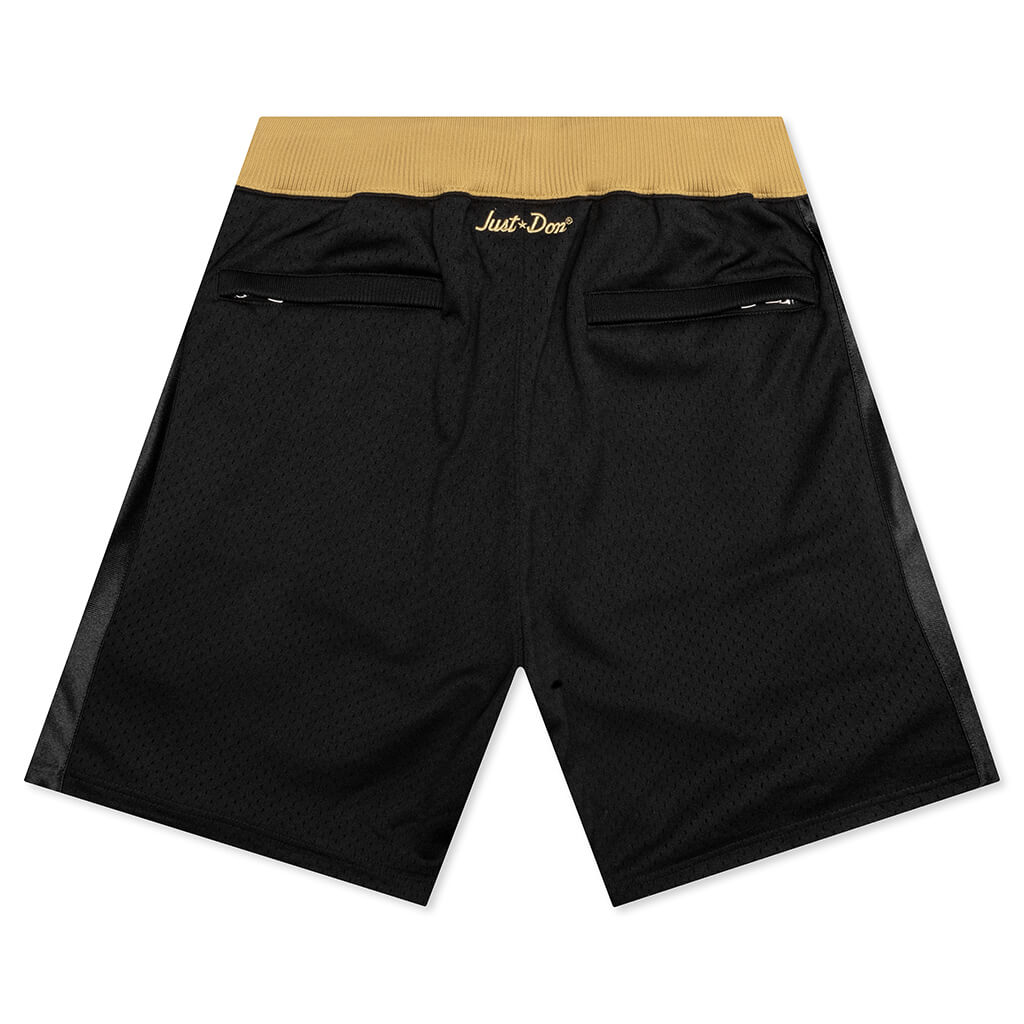 NFL Throwback  Saints Shorts - Black