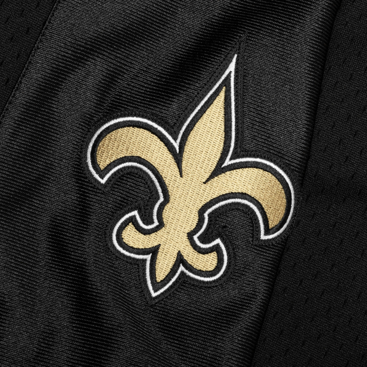 NFL Throwback  Saints Shorts - Black