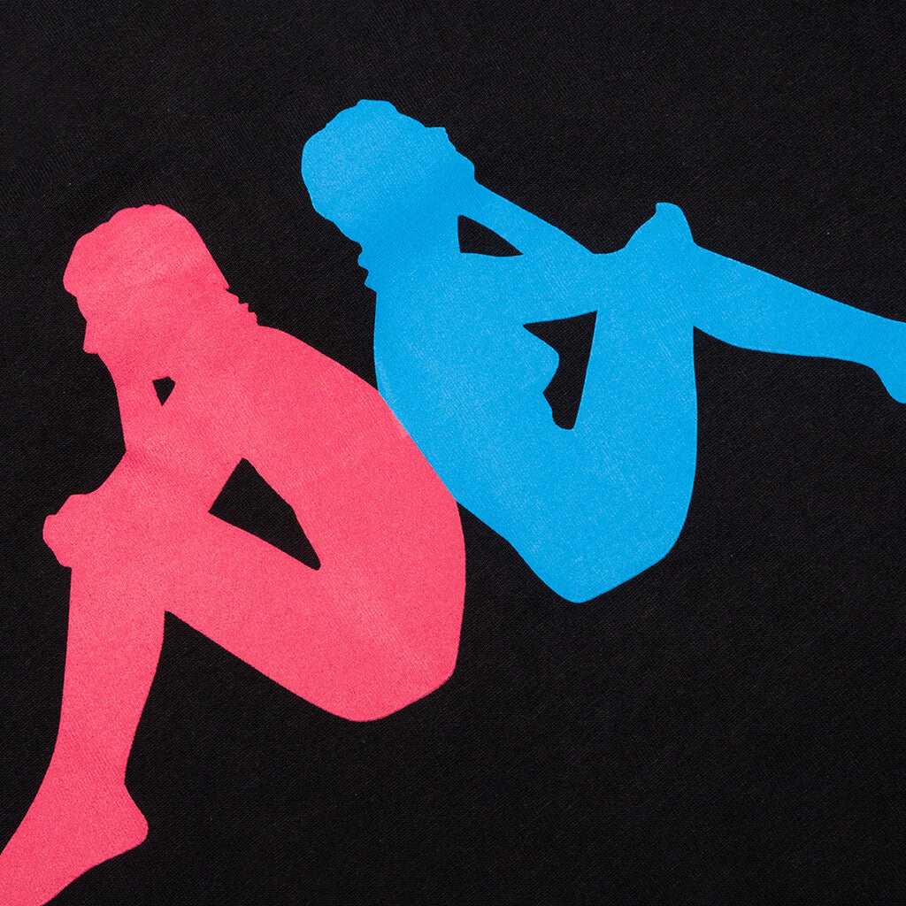 Authentic Runis T-Shirt - Black/Fuchsia/Blue