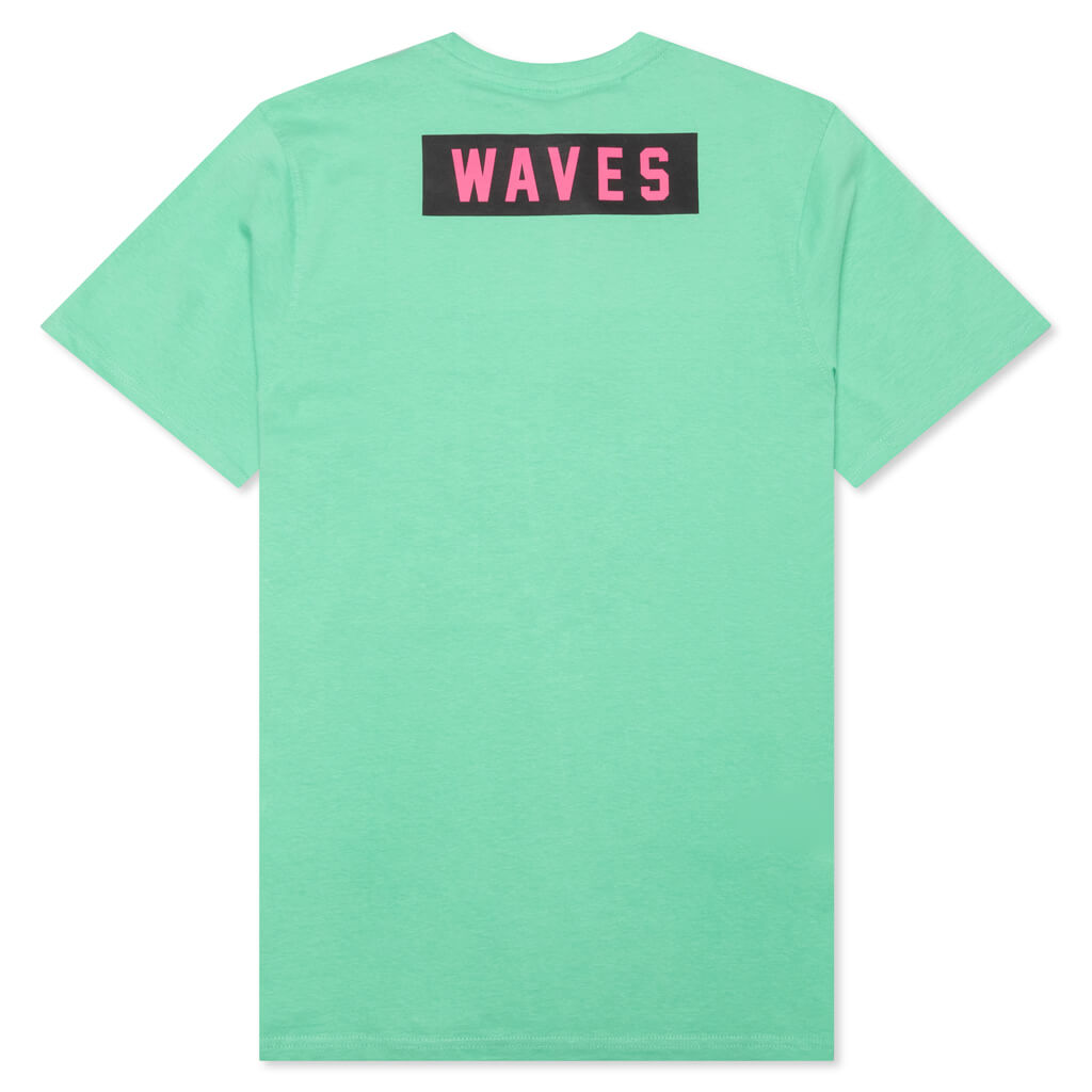 Authentic Accompong T-Shirt - Light Green/Black