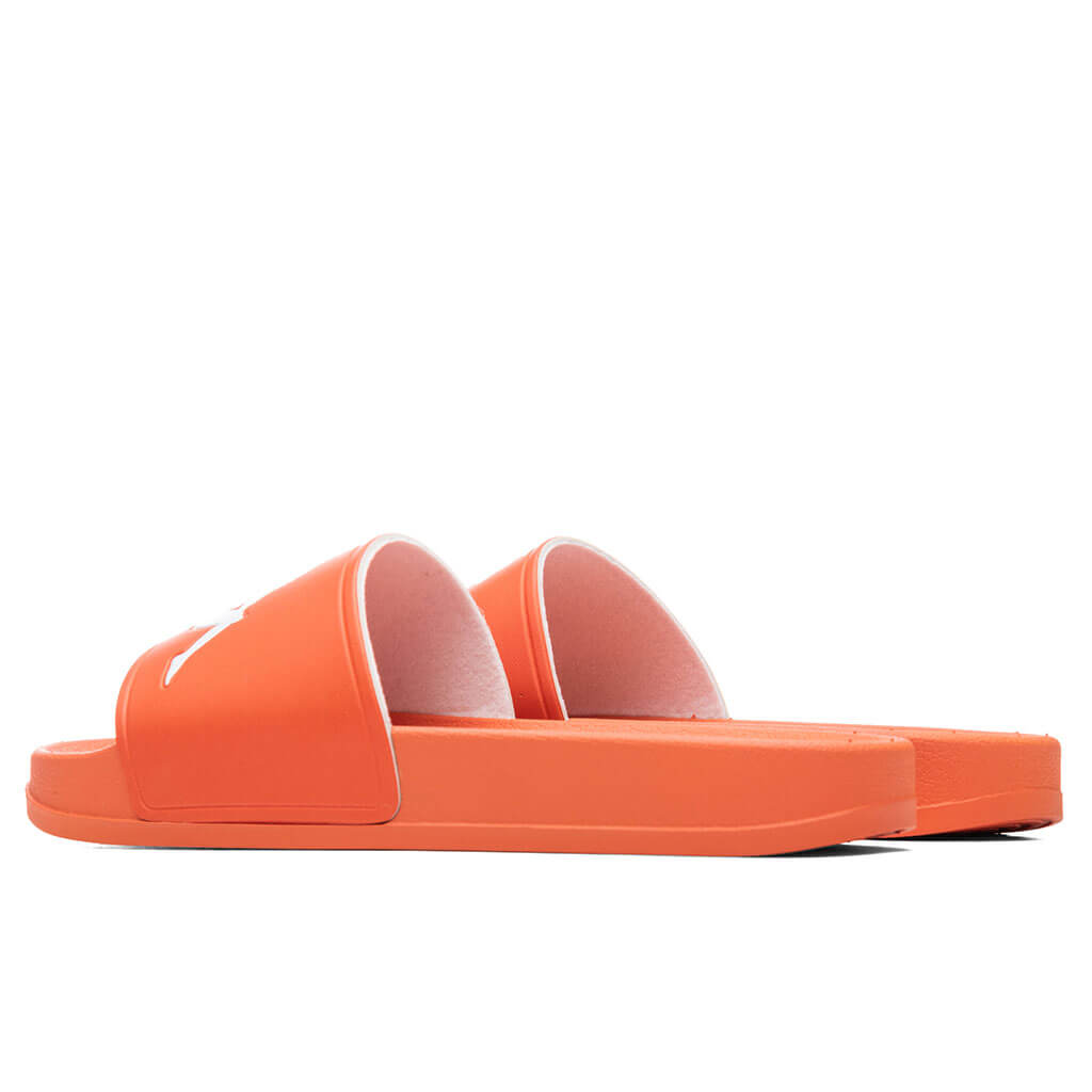 Authentic Adam 2 Slides - Orange Smutty/White