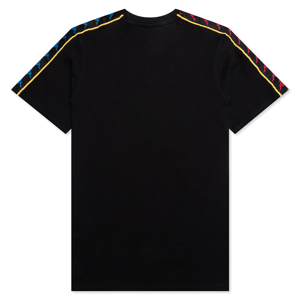 Authentic Bendoc T-Shirt - Black/Fuchsia/Blue