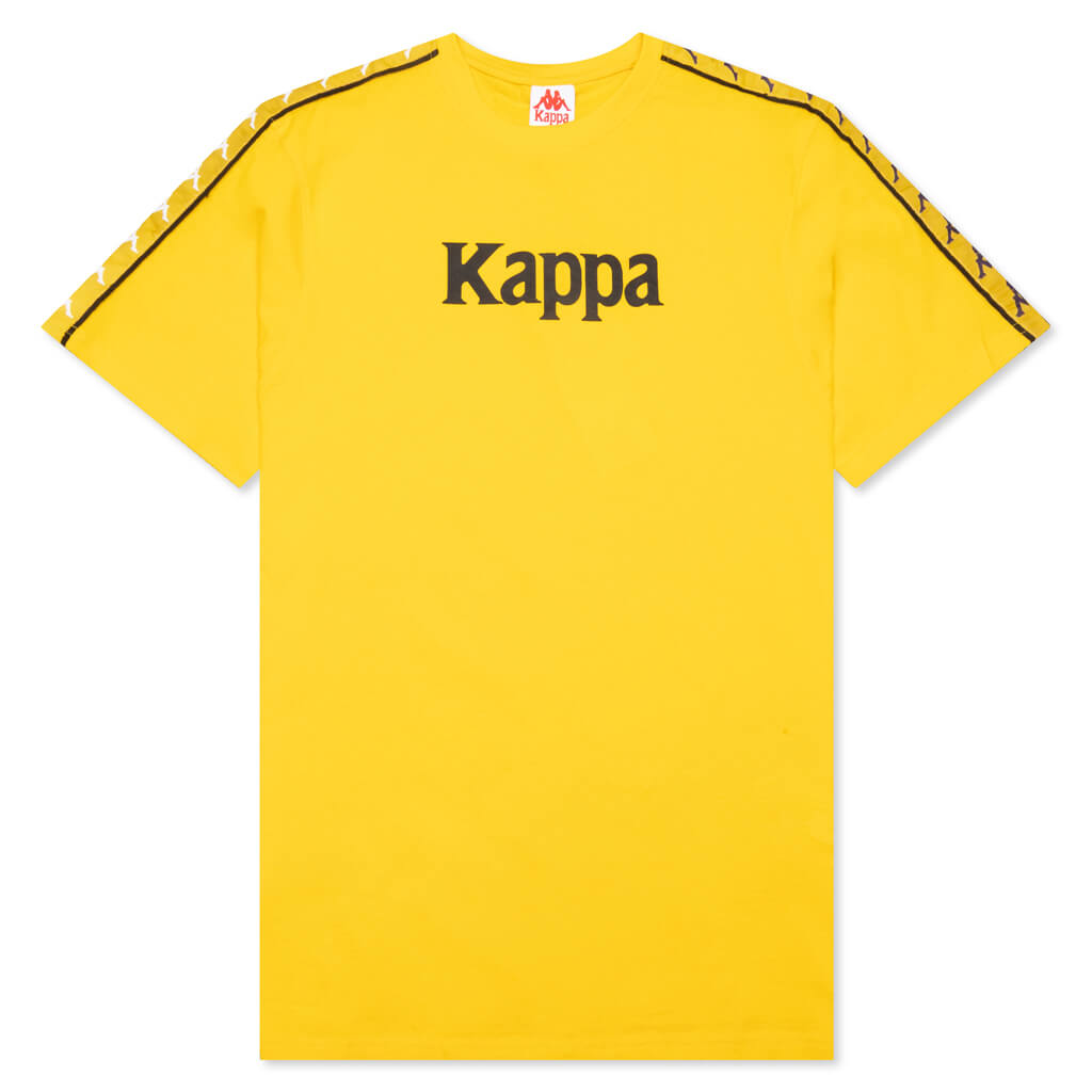 Authentic Bendoc T-Shirt - Dark Yellow/Violet/White