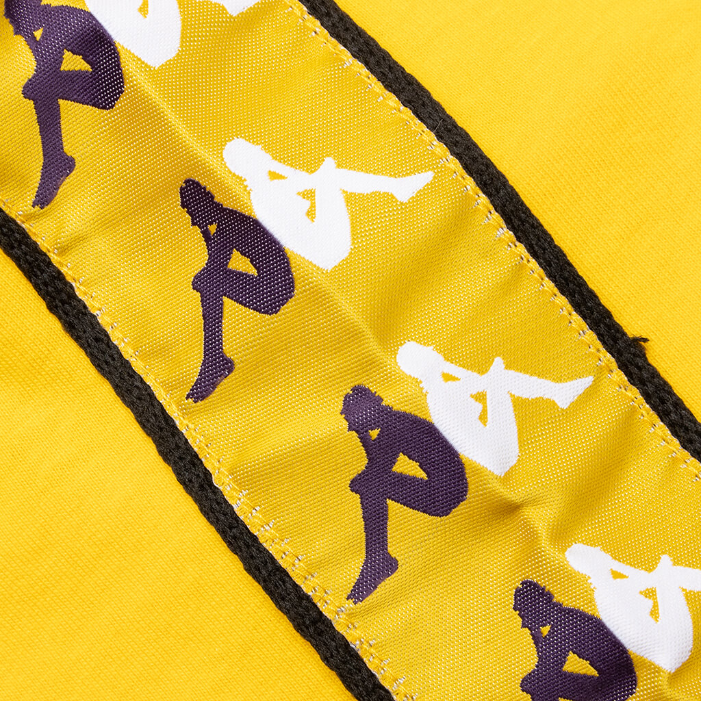 Authentic Bendoc T-Shirt - Dark Yellow/Violet/White
