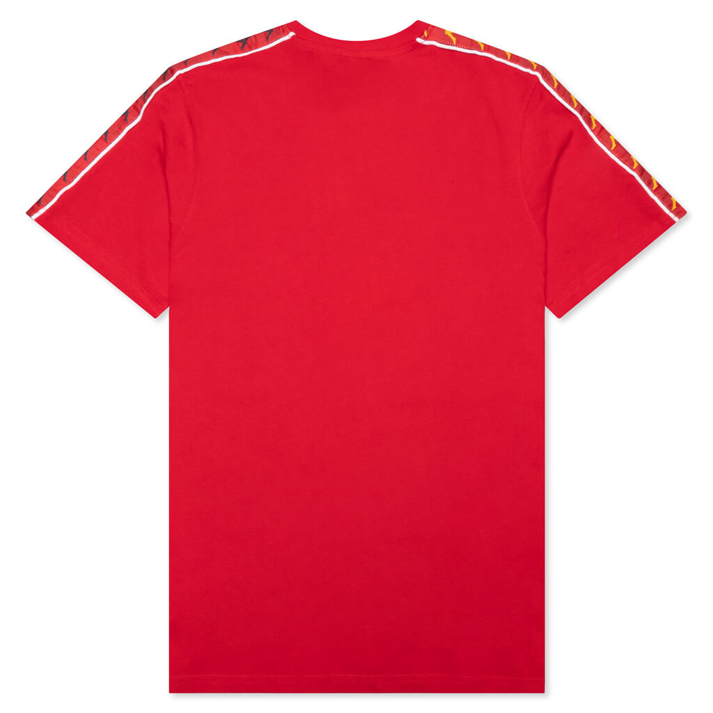Authentic Bendoc T-Shirt - Red/Dark Yellow/Dark Blue