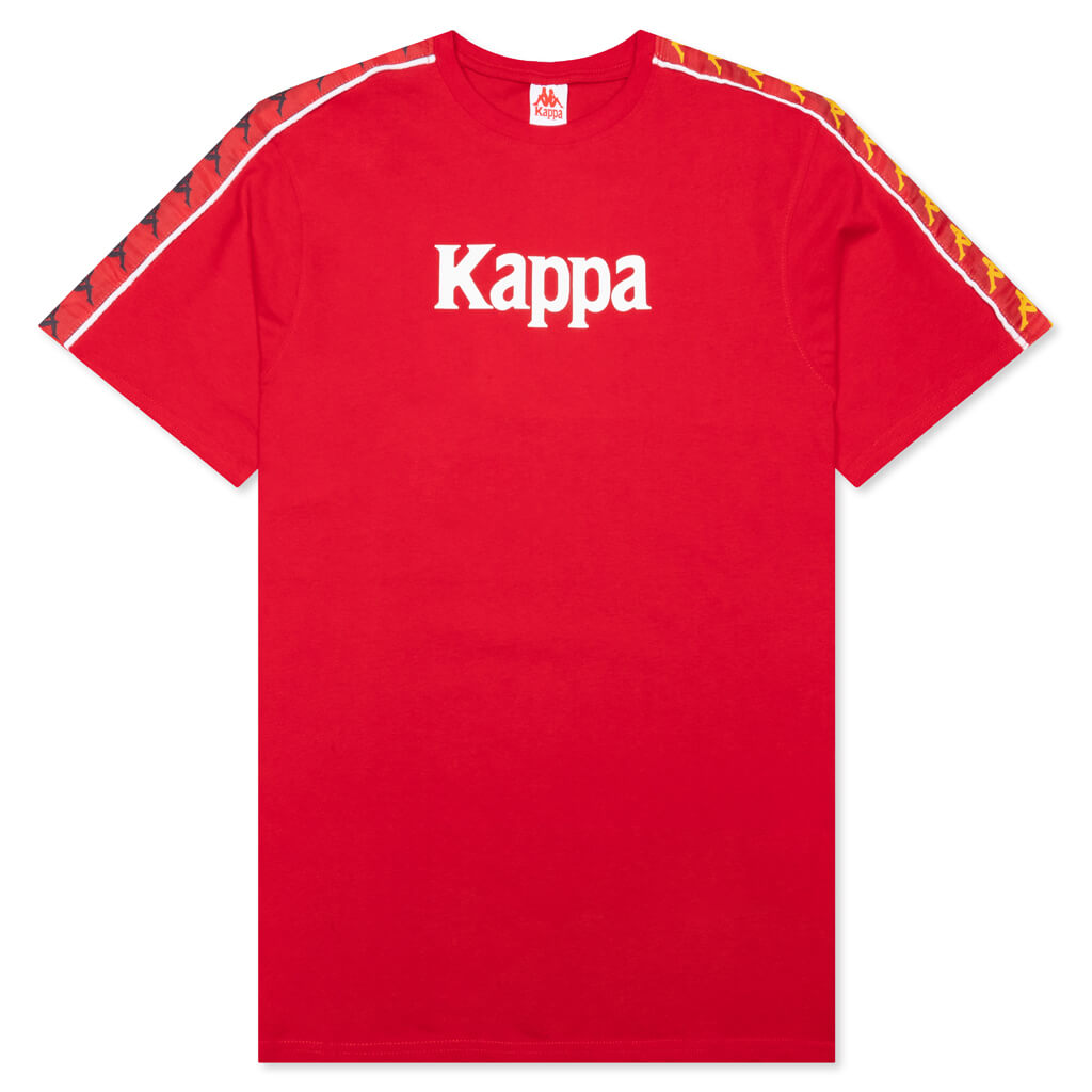 Authentic Bendoc T-Shirt - Red/Dark Yellow/Dark Blue
