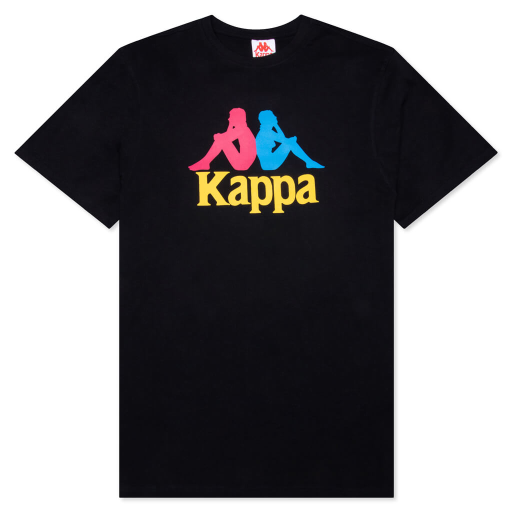 Authentic Estessi T-Shirt - Black/Fuchsia/Blue