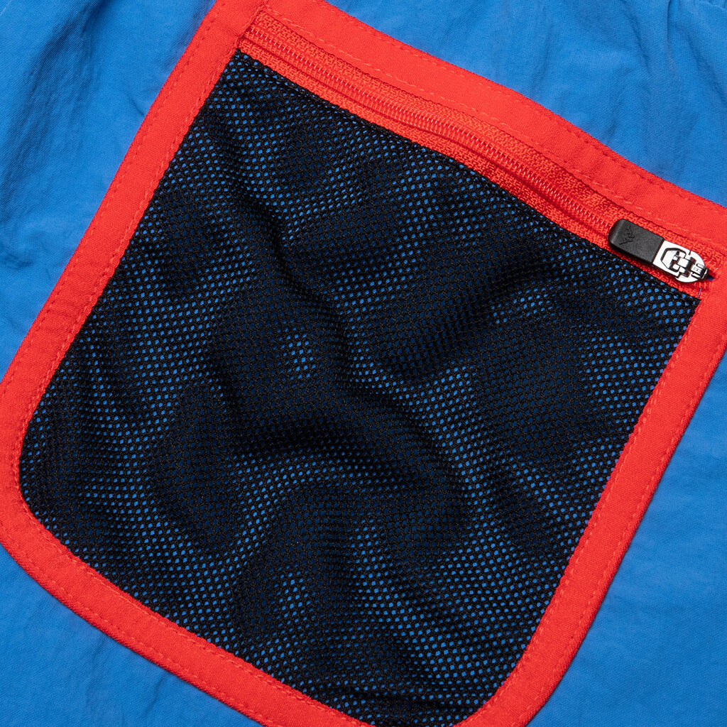 Authentic HB Ethan Swim Shorts - Blue Royal/Red