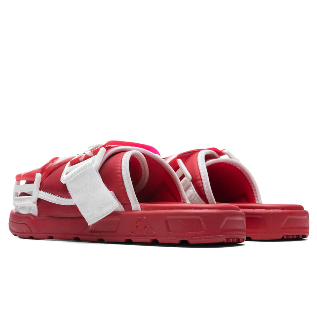 Authentic Mitel 1 Sandals - Red/White