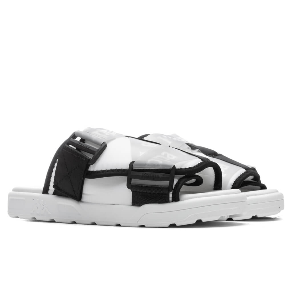 Authentic Mitel 1 Sandals - White/Black
