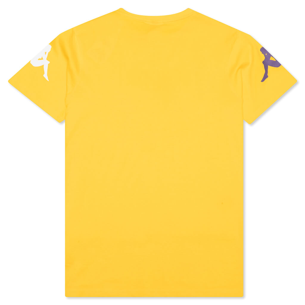 Authentic Paroo T-Shirt - Dark Yellow/Violet