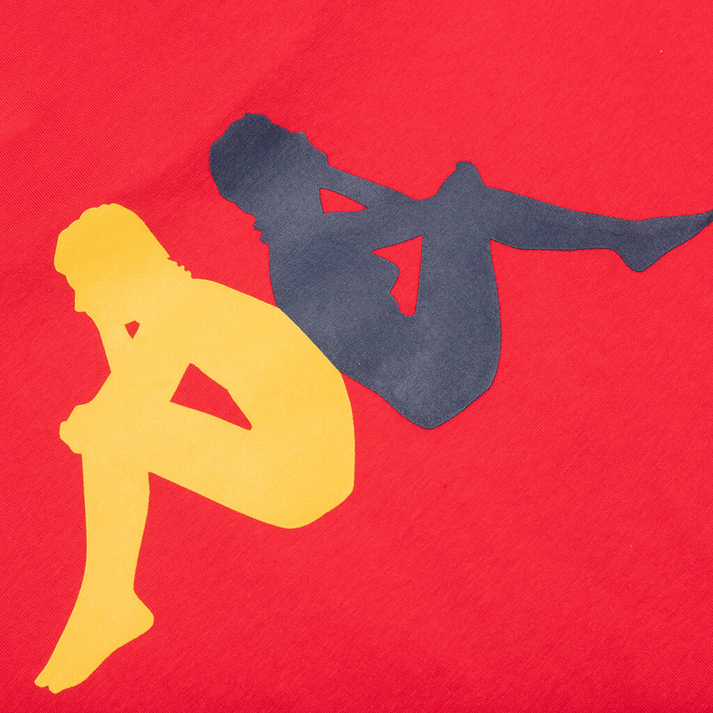 Authentic Runis T-Shirt - Red/Dark Yellow/Dark Blue