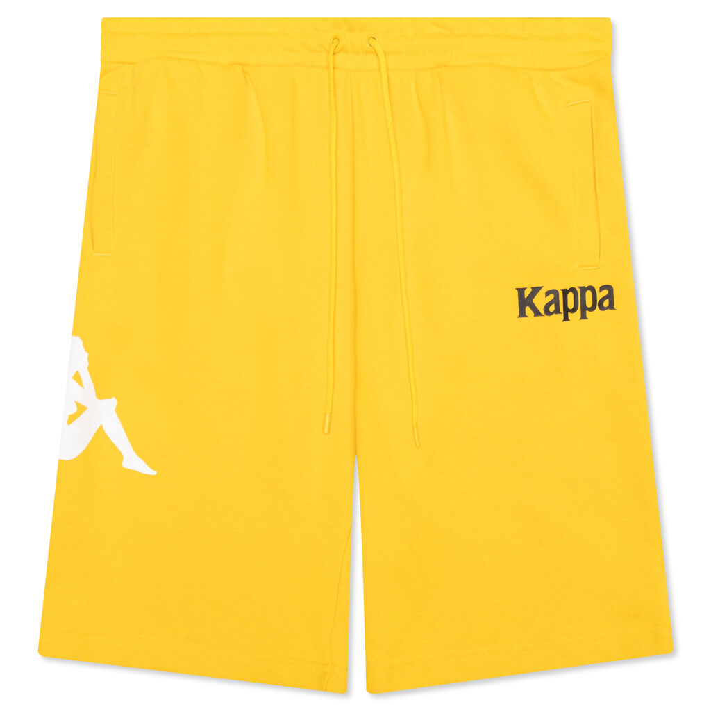 Authentic Sangone Shorts  - Dark Yellow/Violet