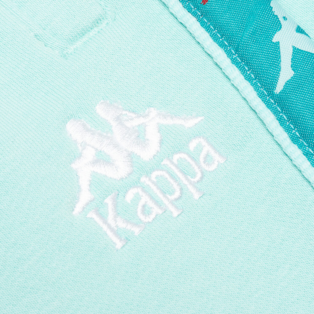 Kid's 222 Banda Alanz 3 Sweatpants - Green Water/Blue Peacock/Red Toreador