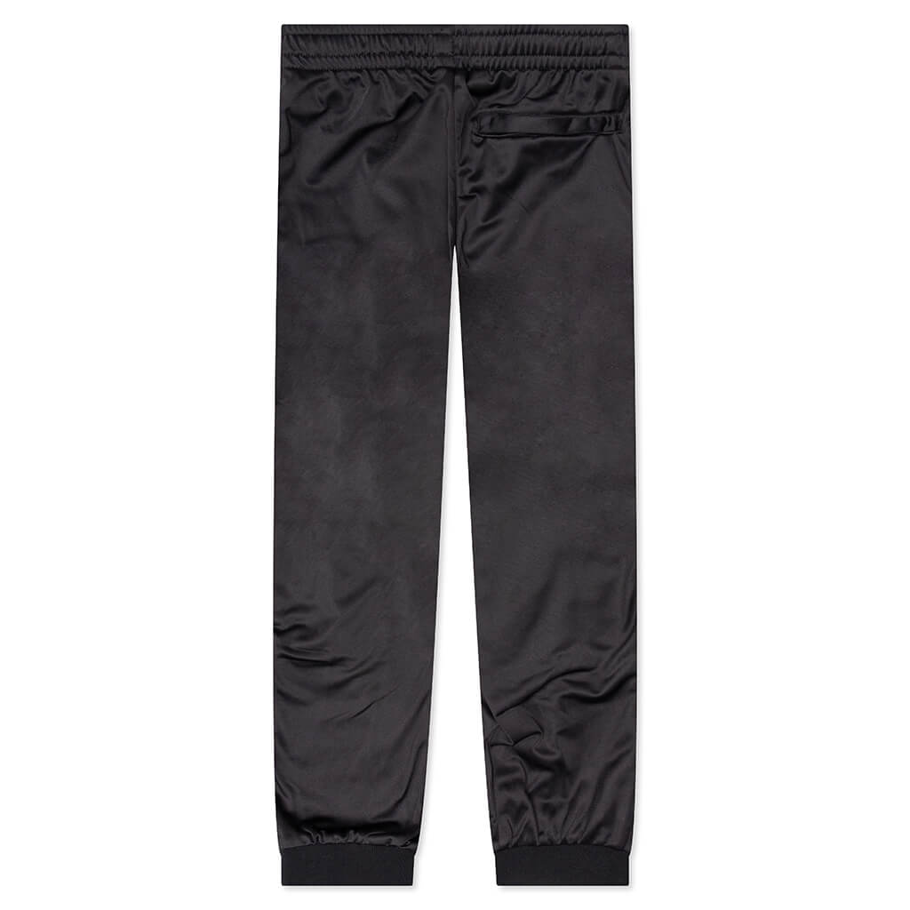 Kid's 222 Banda Deky Trackpants - Black Smoke/Orange Salmon/Blue Princess