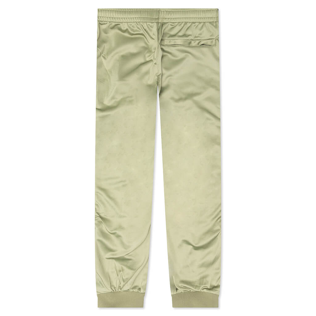 Kid's 222 Banda Deky Trackpants - Green Salvia/Black Smoke/Red Orangeade
