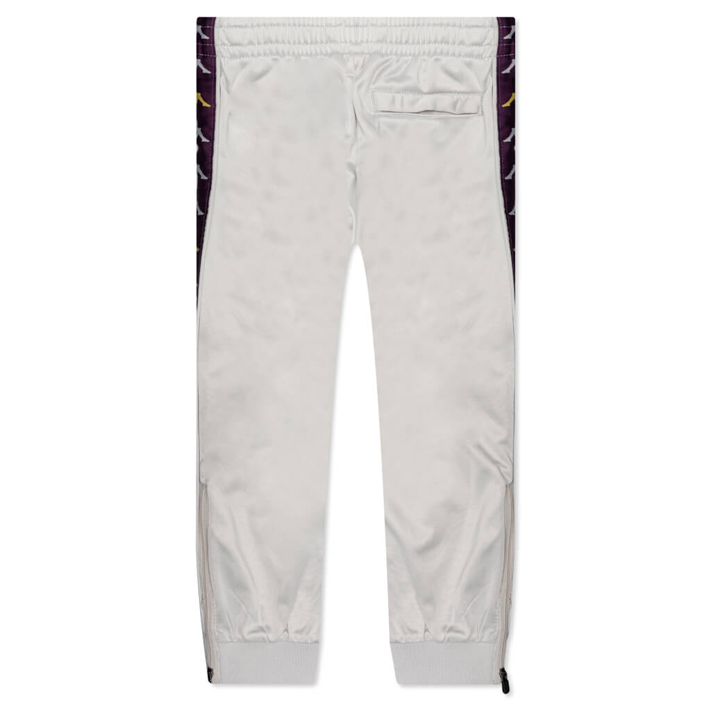 Kid's 222 Banda Deky Trackpants - Grey/Violet Bloom/Yellow