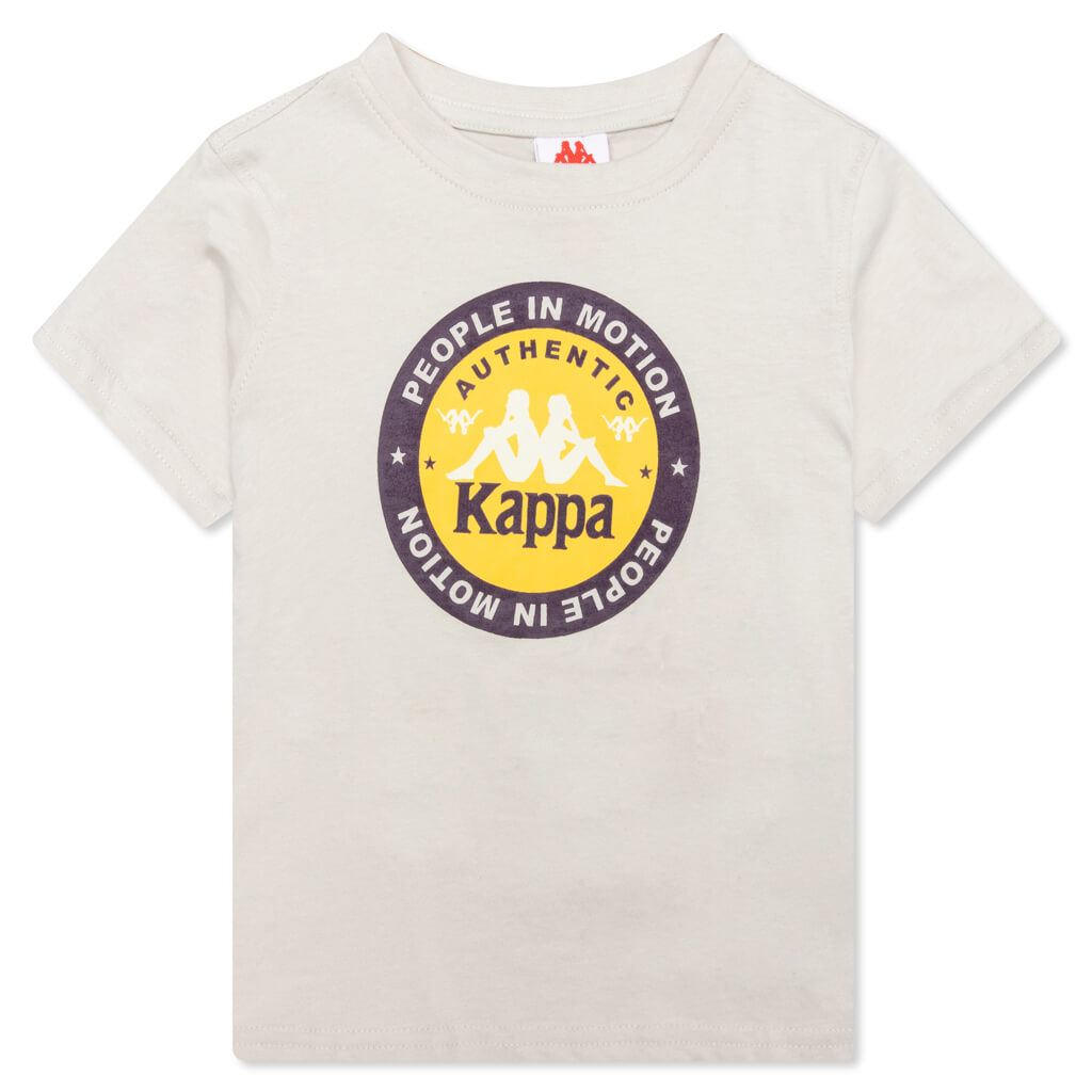 Kid's Authentic Franeker T-Shirt - Grey Silver/Violet Bloom/Yellow