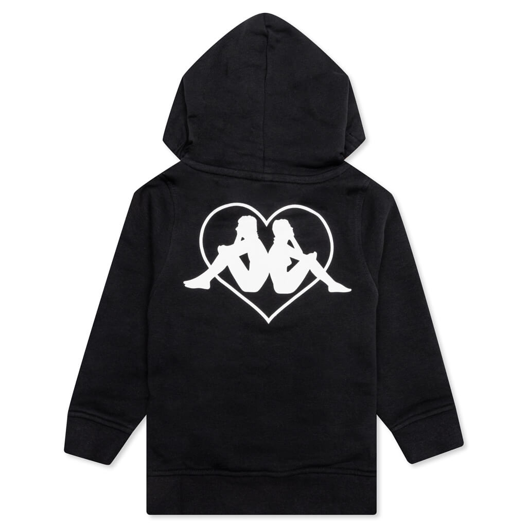 Kid's Authentic Torun Hoodie - Black Smoke/White Bright
