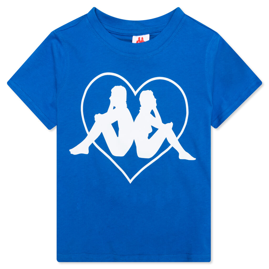 Kid's Authentic Zielona T-Shirt - Blue France/White Bright