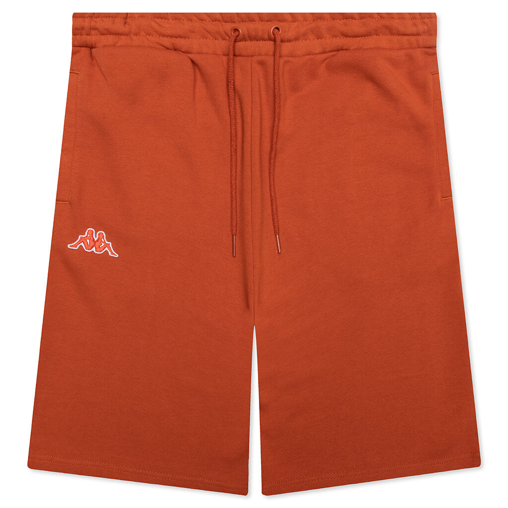 Logo Fleece Mabok Shorts - Orange