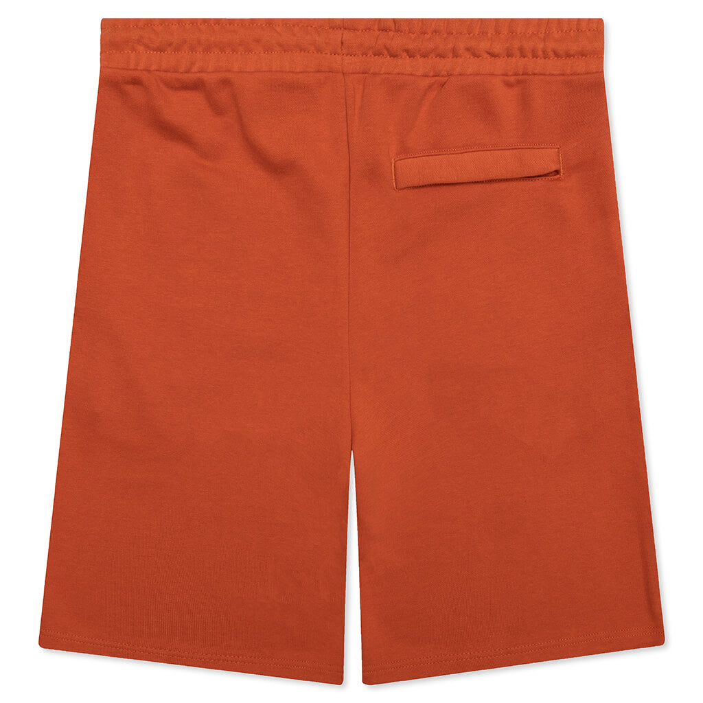 Logo Fleece Mabok Shorts - Orange